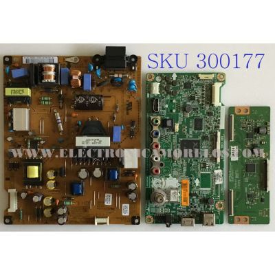 KIT DE TARJETAS PARA TV LG / MAIN EBT62359772 / EAX65049104(1.0) / FUENTE EAY62810601 / EAX64905401(1.6) / T-CON 6871L-3403A / 6870C-0452A / PANEL LC420DUE (SF)(R19 / MODELO 42LN5400-UA.BUSQLJR